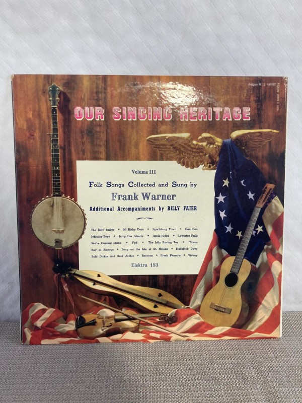 LP: Our singing heritage: Frank Warner