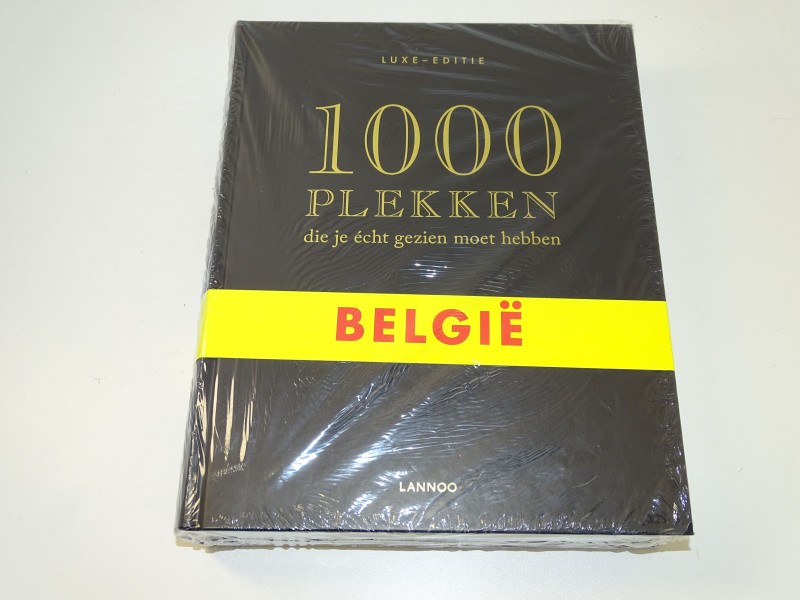 Luxe Editie 1000 Plekken Die Je Echt Moet Gezien Hebben In Belgie, Lannoo, 2011