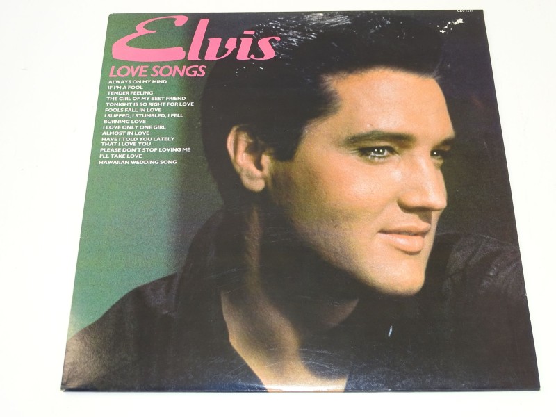 LP, Elvis Presley: Elvis Love Songs, 1983