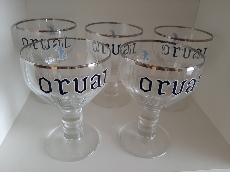 5 Orval - glazen