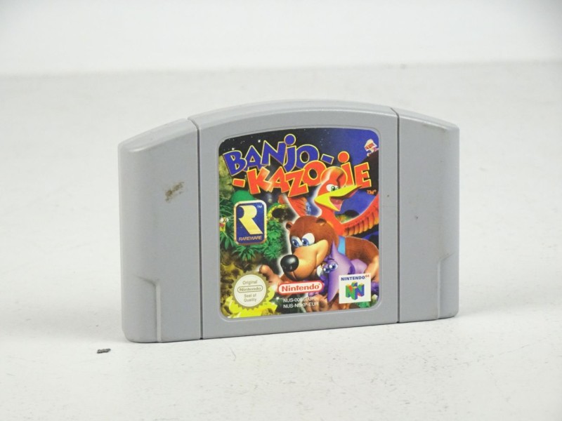 Nintendo 64 spel: Banjo-Kazooie.