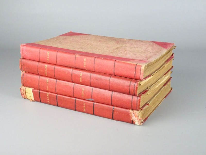 4 vintage boeken Ons Land. (1923-1929)