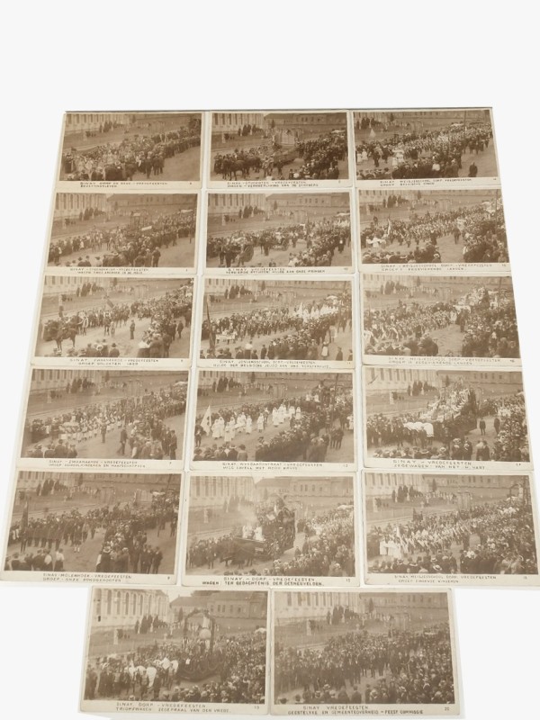 Oude postkaarten (17) van Sinaai, een deelgemeente van de stad Sint-Niklaas.