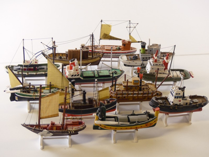 Miniatuur boten modelbouw
