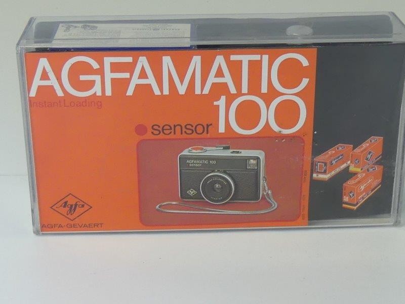 Vintage camera: Agfa Agfamatic 100 sensor