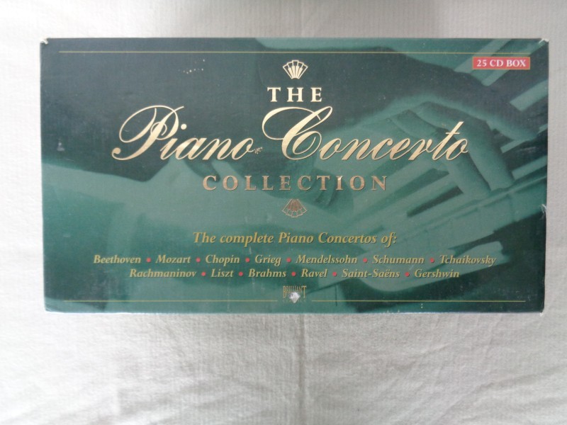 25-delige CD box The Piano Concerto Collection