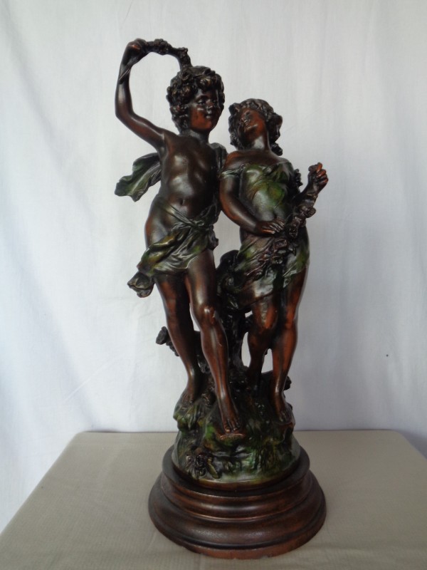Bronzen beeld Auguste Moreau