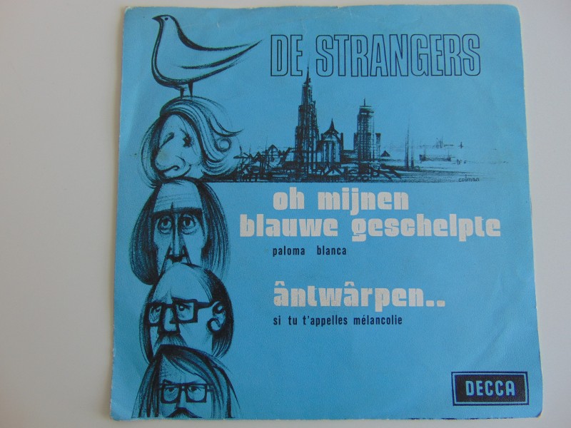 Single, De Strangers: Oh Mijnen Blauwe Geschelpte, 1975